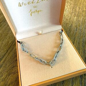 Jaclyn Roxanne trendsetter necklace.